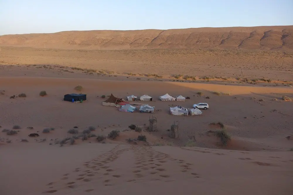 2-day private tour from Agadir to Zagora desert — Tinfou dunes — alternative view
