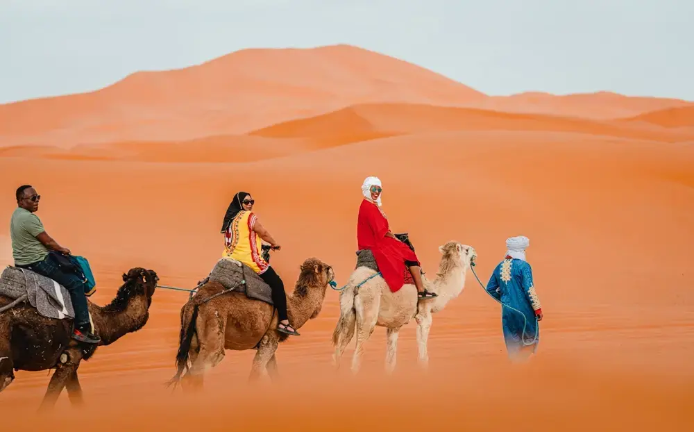 6-day private tour from Tangier to the Sahara desert via Marrakech