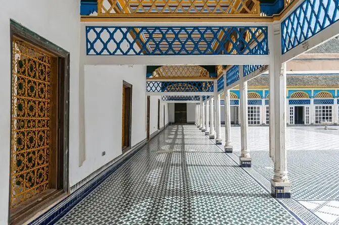 Slat Al Azama synagogue interior in the Marrakech Mellah