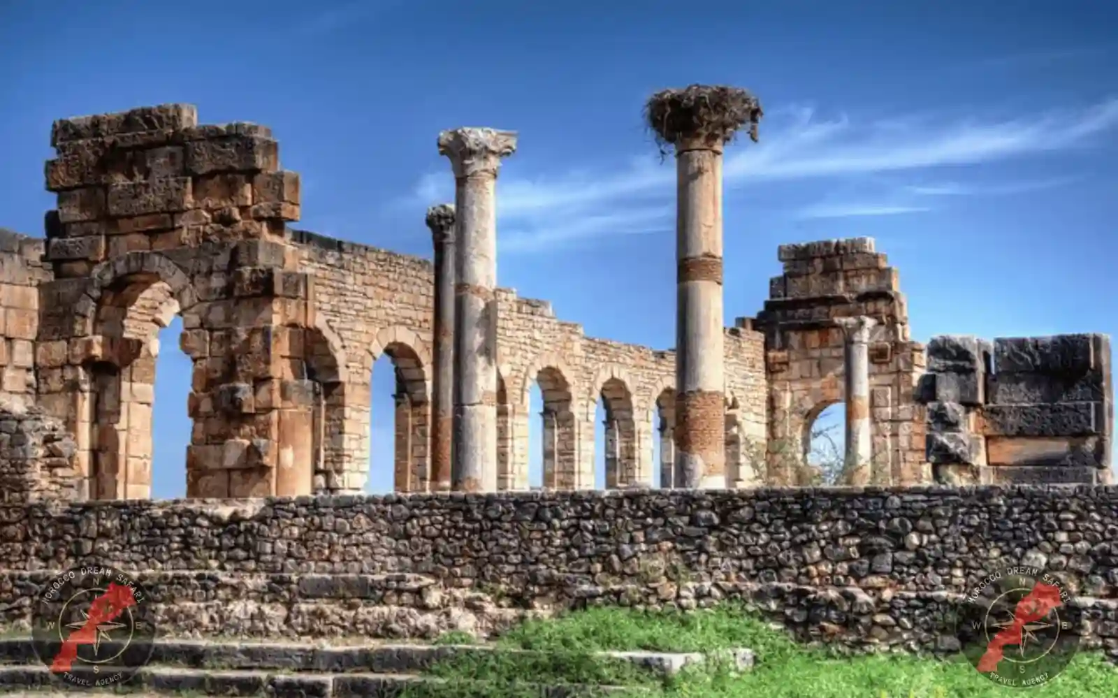 Meknes imperial city and Volubilis Roman ruins day trip from Fes — alternative view