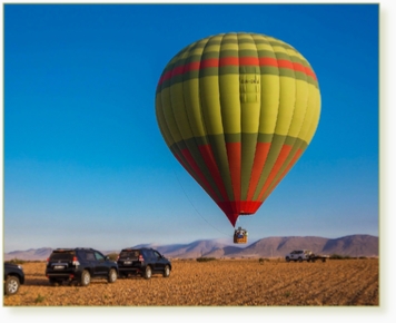 Hot Air Balloon over Marrakech