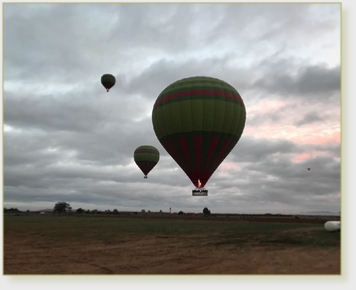 Hot Air Balloon over Marrakech