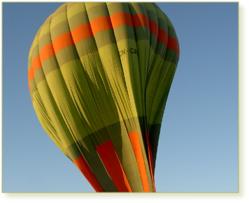 Hot Air Balloon over Marrakech