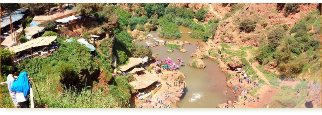 Ouzoud waterfalls day trip from Marrakech