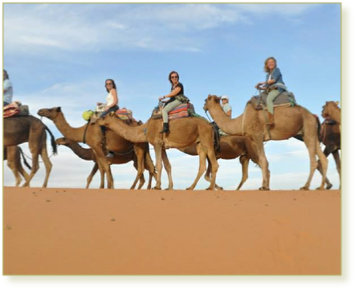 4 days tour from Marrakech to Merzouga desert 